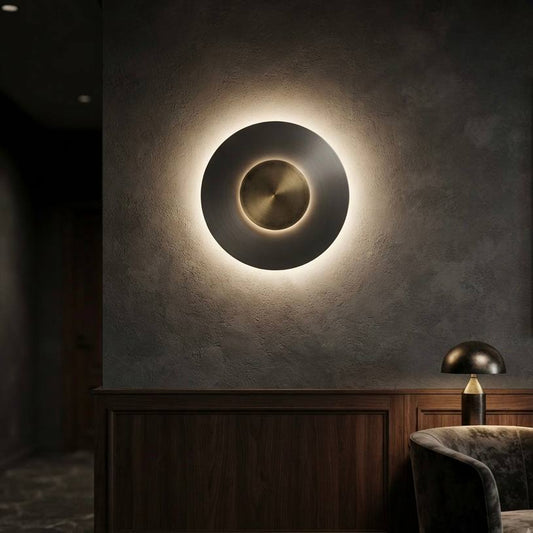 Eclipse Noir — Wall Sconce with Eclipse Effect